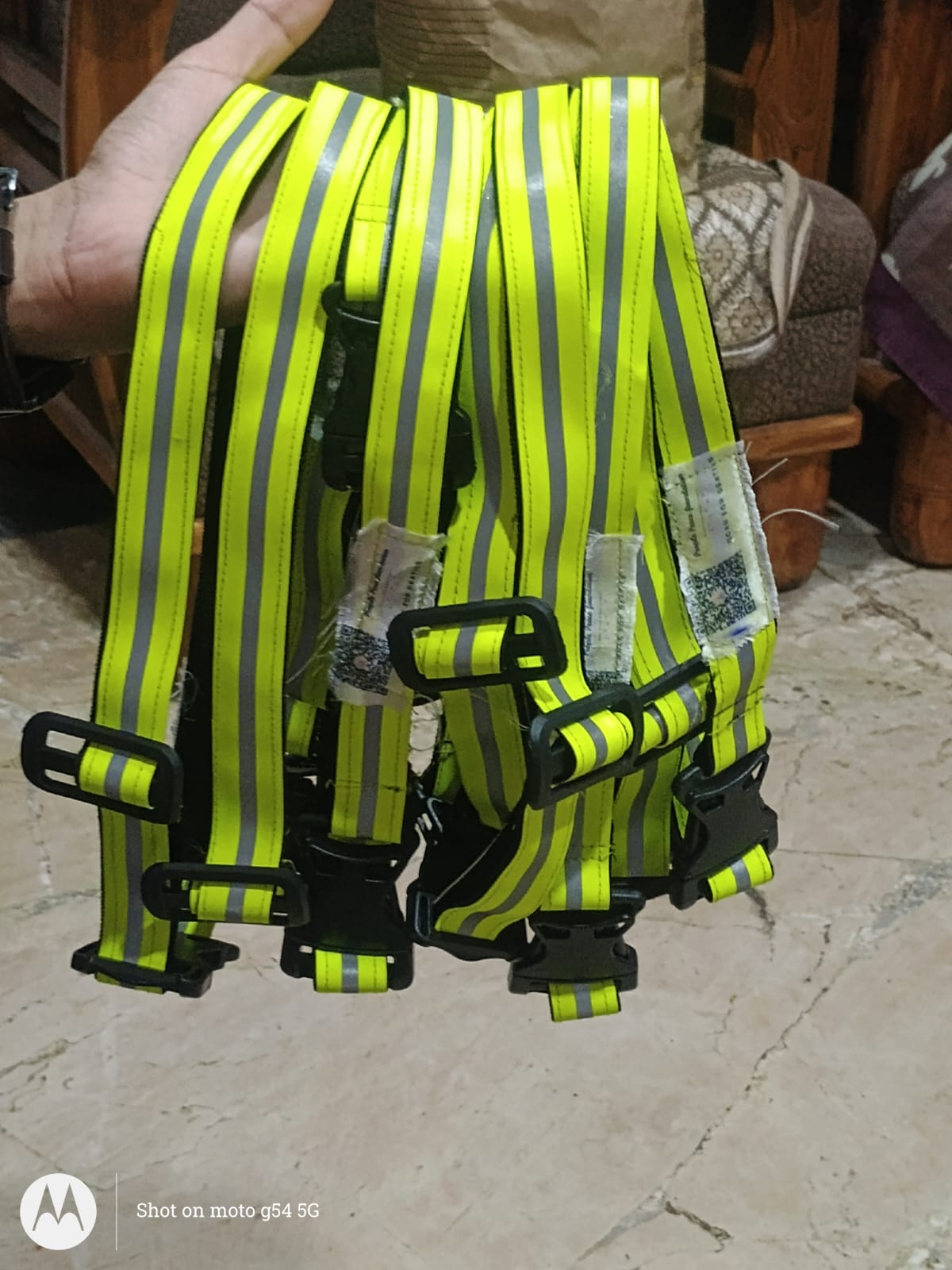 Dog Safety Reflective Collars with QR Registration Tag